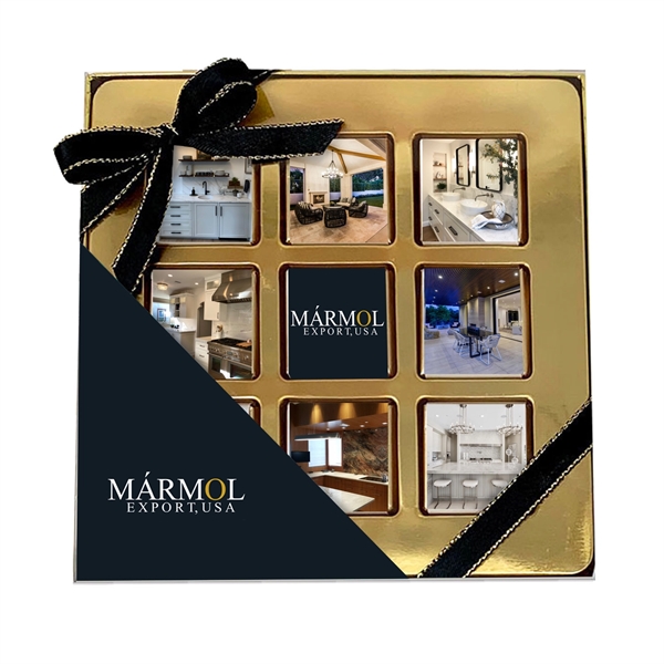 Belgian Chocolate Box - 9 Pcs - Belgian Chocolate Box - 9 Pcs - Image 8 of 8
