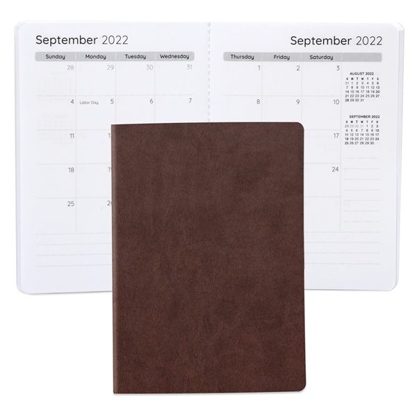 Boardroom Faux Leather Commuter Monthly Planner - Boardroom Faux Leather Commuter Monthly Planner - Image 1 of 12