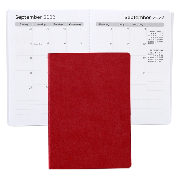 Boardroom Faux Leather Commuter Monthly Planner - Boardroom Faux Leather Commuter Monthly Planner - Image 3 of 12