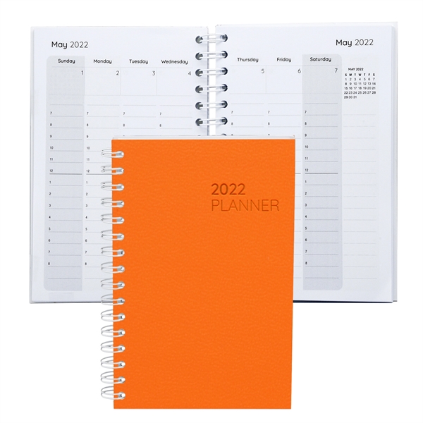 Leather Spiral Weekly Planner - Leather Spiral Weekly Planner - Image 7 of 9