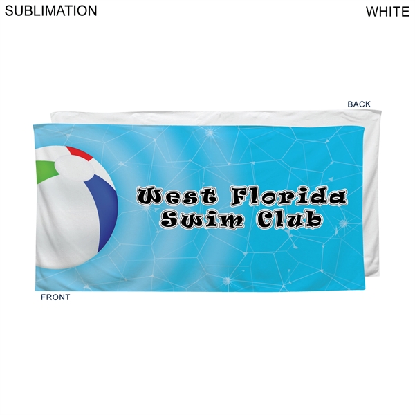 Swim Towel in HEAVIER Plush and Soft Velour