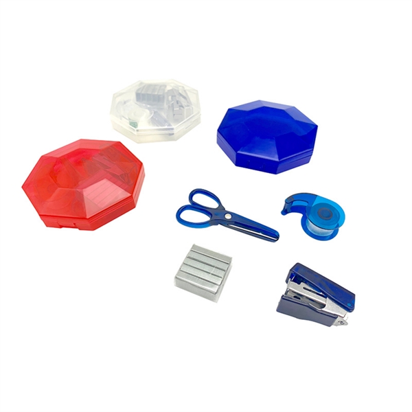 Office Supplies Set Desk Accessories Kits Eight Side Box - Office Supplies Set Desk Accessories Kits Eight Side Box - Image 4 of 4