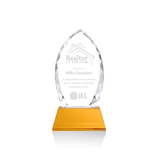 Wilton Award on Newhaven Base - Amber