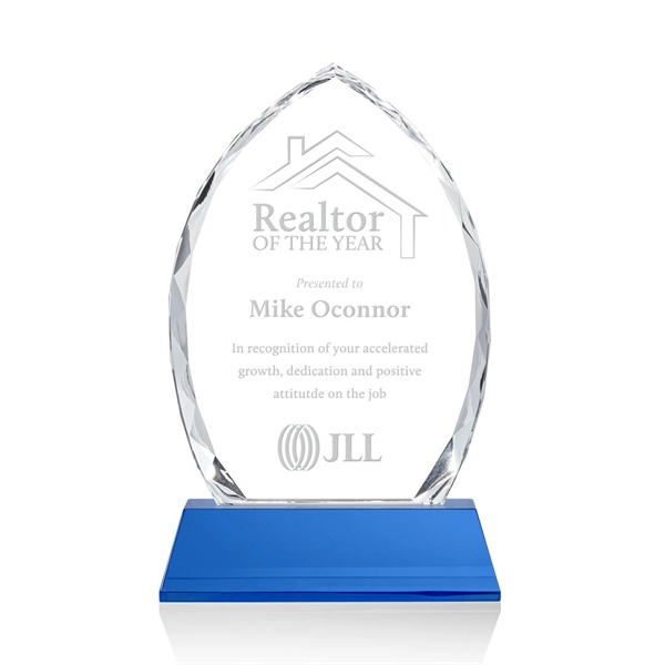 Wilton Award on Newhaven Base - Blue