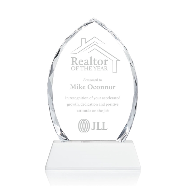Wilton Award on Newhaven Base - White