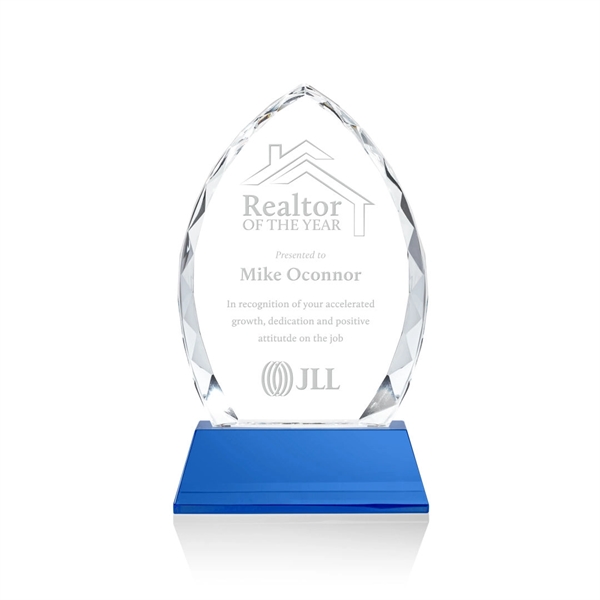 Wilton Award on Newhaven Base - Blue