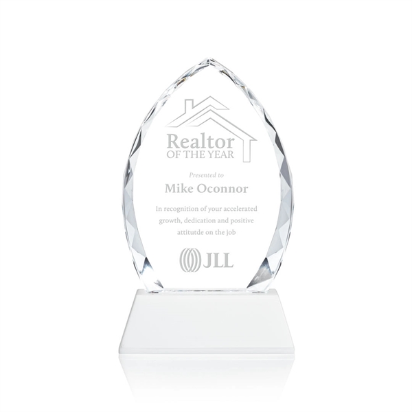 Wilton Award on Newhaven Base - White