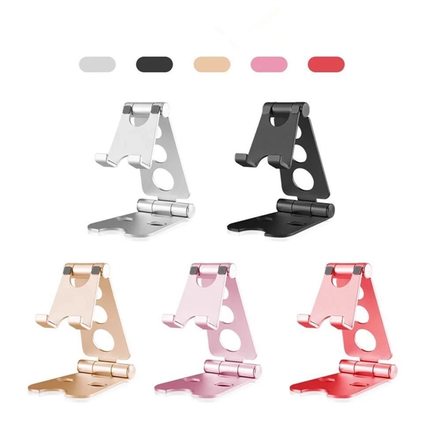 Adjustable Rotating Metal Cell Phone Stand - Adjustable Rotating Metal Cell Phone Stand - Image 3 of 4