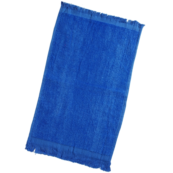 Q-Tees™ Fringed Fingertip Towel