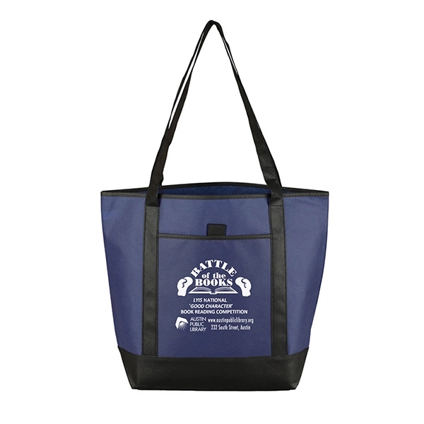 17-1/2" x 13-1/2" x 6"- The CITY Tote Bag - 17-1/2" x 13-1/2" x 6"- The CITY Tote Bag - Image 4 of 26