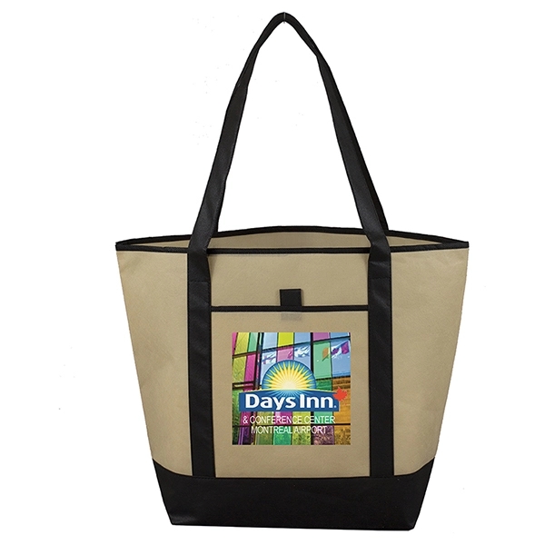 17-1/2" x 13-1/2" x 6"- The CITY Tote Bag - 17-1/2" x 13-1/2" x 6"- The CITY Tote Bag - Image 8 of 26