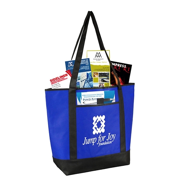 17-1/2" x 13-1/2" x 6"- The CITY Tote Bag - 17-1/2" x 13-1/2" x 6"- The CITY Tote Bag - Image 10 of 26