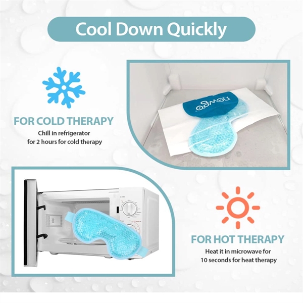 Reusable Gel Sleep Eye Mask - Reusable Gel Sleep Eye Mask - Image 2 of 4