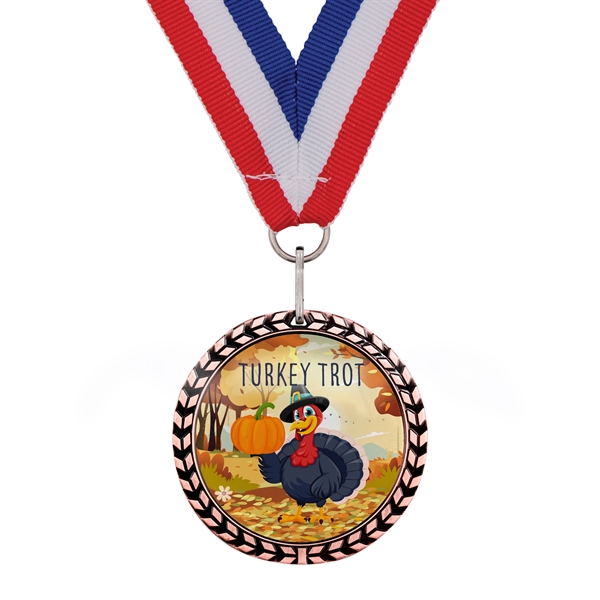 1.75" Speed Medal w/ Full Color Dome Imprint - 1.75" Speed Medal w/ Full Color Dome Imprint - Image 5 of 7