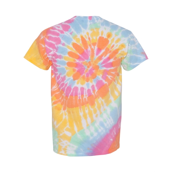 Dyenomite Multi-Color Spiral Tie-Dyed T-Shirt - Dyenomite Multi-Color Spiral Tie-Dyed T-Shirt - Image 3 of 74