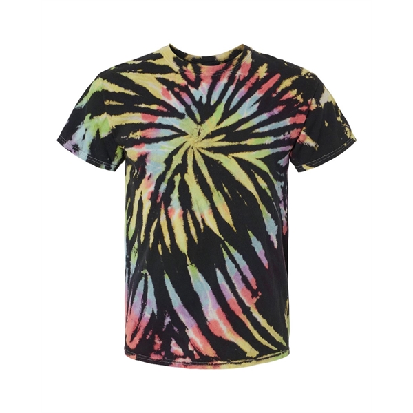 Dyenomite Multi-Color Spiral Tie-Dyed T-Shirt - Dyenomite Multi-Color Spiral Tie-Dyed T-Shirt - Image 4 of 74