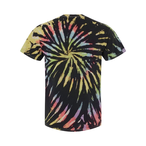Dyenomite Multi-Color Spiral Tie-Dyed T-Shirt - Dyenomite Multi-Color Spiral Tie-Dyed T-Shirt - Image 6 of 74