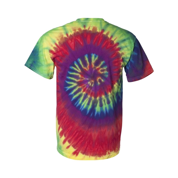 Dyenomite Multi-Color Spiral Tie-Dyed T-Shirt - Dyenomite Multi-Color Spiral Tie-Dyed T-Shirt - Image 9 of 74