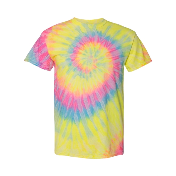 Dyenomite Multi-Color Spiral Tie-Dyed T-Shirt - Dyenomite Multi-Color Spiral Tie-Dyed T-Shirt - Image 10 of 74
