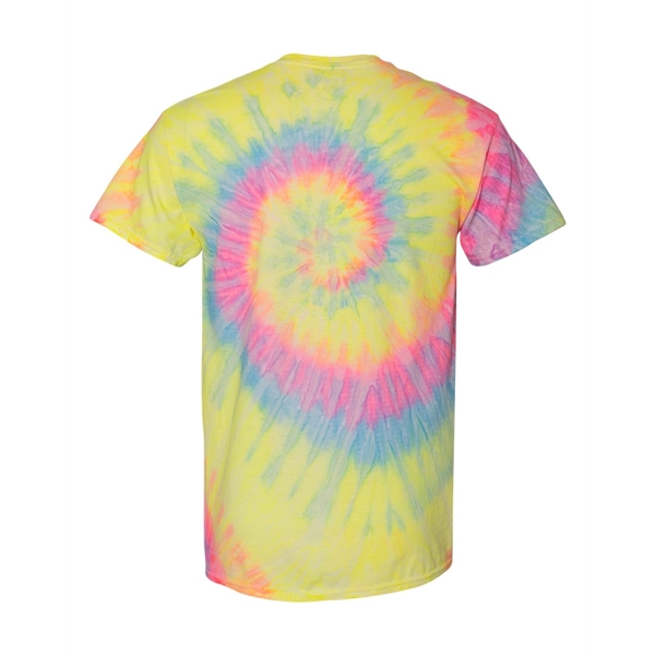 Dyenomite Multi-Color Spiral Tie-Dyed T-Shirt - Dyenomite Multi-Color Spiral Tie-Dyed T-Shirt - Image 12 of 74