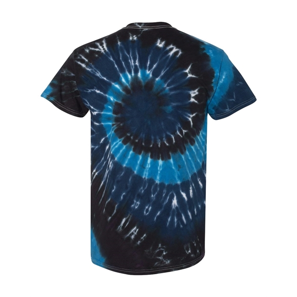 Dyenomite Multi-Color Spiral Tie-Dyed T-Shirt - Dyenomite Multi-Color Spiral Tie-Dyed T-Shirt - Image 15 of 74