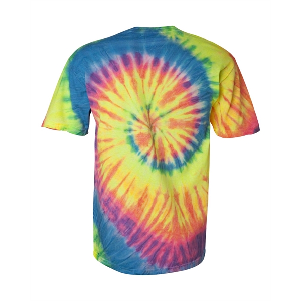 Dyenomite Multi-Color Spiral Tie-Dyed T-Shirt - Dyenomite Multi-Color Spiral Tie-Dyed T-Shirt - Image 18 of 74