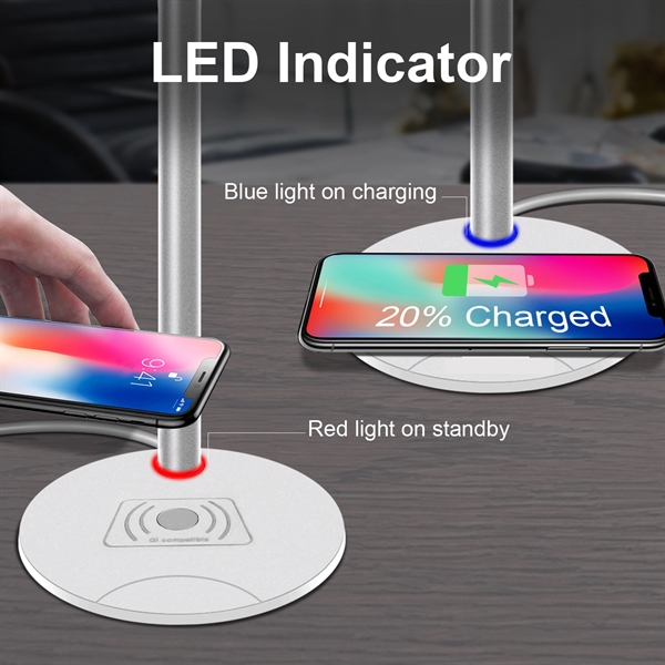 Headphone Stand with Wireless Charger - Headphone Stand with Wireless Charger - Image 2 of 4