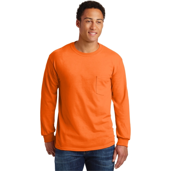Gildan - Ultra Cotton 100% US Cotton Long Sleeve T-Shirt ... - Gildan - Ultra Cotton 100% US Cotton Long Sleeve T-Shirt ... - Image 30 of 30