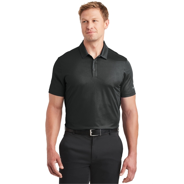 Nike Dri-FIT Embossed Tri-Blade Polo. - Nike Dri-FIT Embossed Tri-Blade Polo. - Image 1 of 30