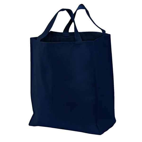 Port Authority Ideal Twill Grocery Tote. - Port Authority Ideal Twill Grocery Tote. - Image 2 of 4