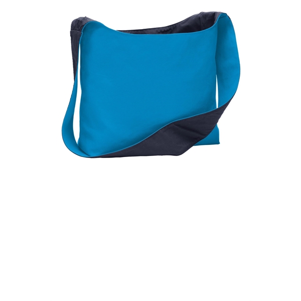 Port Authority Cotton Canvas Sling Bag. - Port Authority Cotton Canvas Sling Bag. - Image 2 of 2