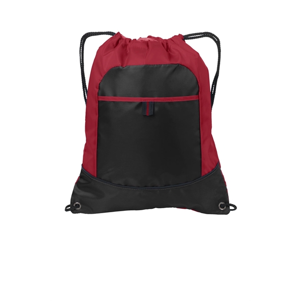 Port Authority Pocket Cinch Pack. - Port Authority Pocket Cinch Pack. - Image 1 of 5