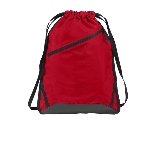 Port Authority Zip-It Cinch Pack. - Port Authority Zip-It Cinch Pack. - Image 3 of 6