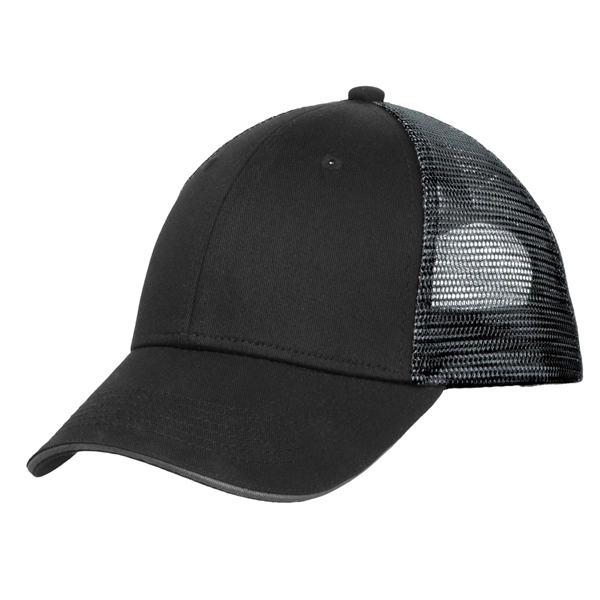 Port Authority Double Mesh Snapback Sandwich Bill Cap. - Port Authority Double Mesh Snapback Sandwich Bill Cap. - Image 5 of 9