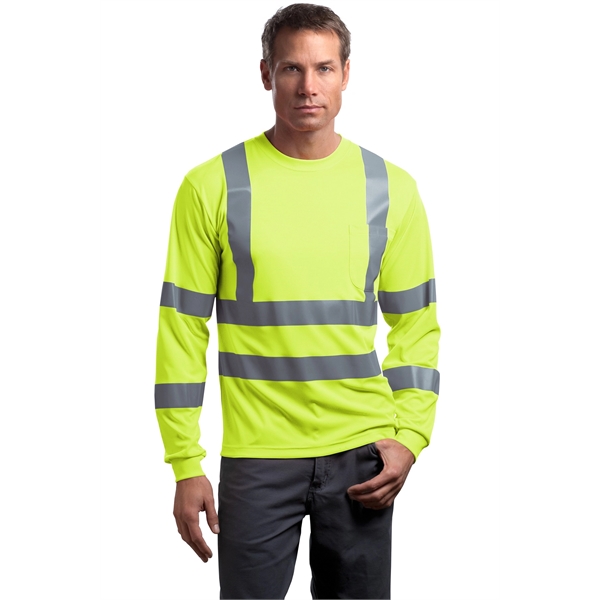 CornerStone - ANSI 107 Class 3 Long Sleeve Snag-Resistant... - CornerStone - ANSI 107 Class 3 Long Sleeve Snag-Resistant... - Image 4 of 8