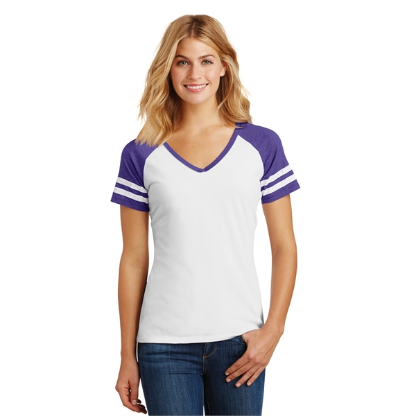 District Women's Game V-Neck Tee. - District Women's Game V-Neck Tee. - Image 35 of 35