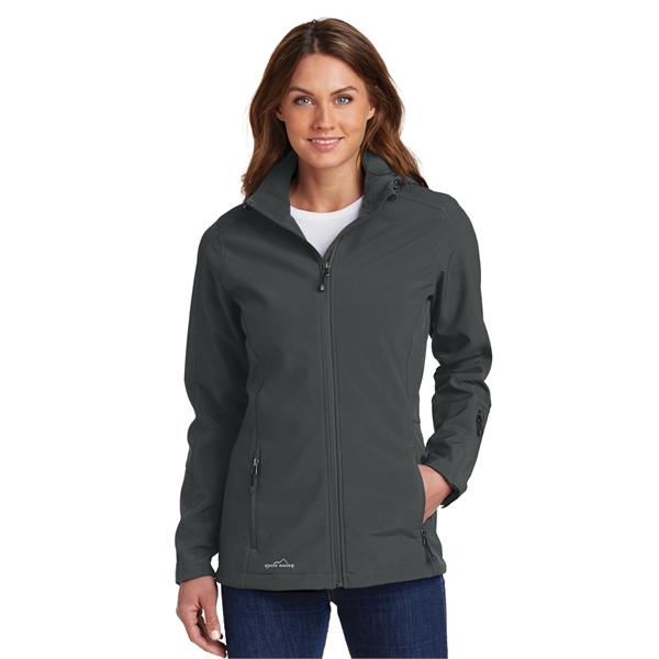 Eddie Bauer Women's Hooded Soft Shell Parka. - Eddie Bauer Women's Hooded Soft Shell Parka. - Image 3 of 15