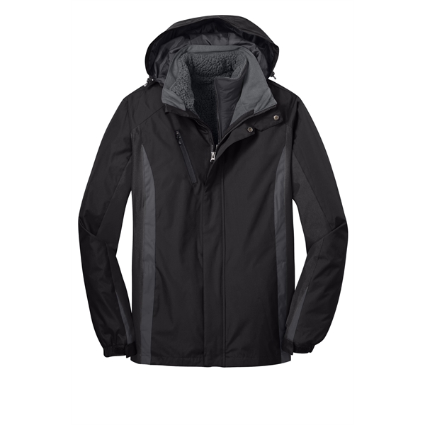 Port Authority Colorblock 3-in-1 Jacket. - Port Authority Colorblock 3-in-1 Jacket. - Image 11 of 12
