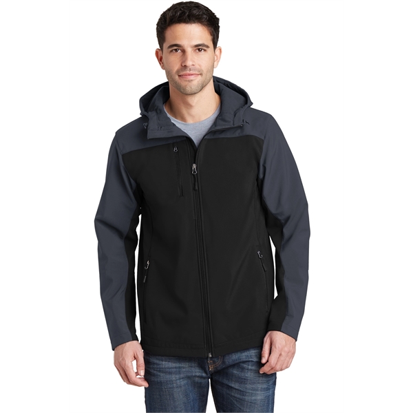 Port Authority Hooded Core Soft Shell Jacket. - Port Authority Hooded Core Soft Shell Jacket. - Image 0 of 16