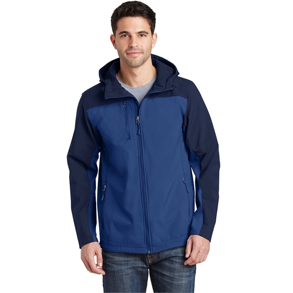 Port Authority Hooded Core Soft Shell Jacket. - Port Authority Hooded Core Soft Shell Jacket. - Image 3 of 16