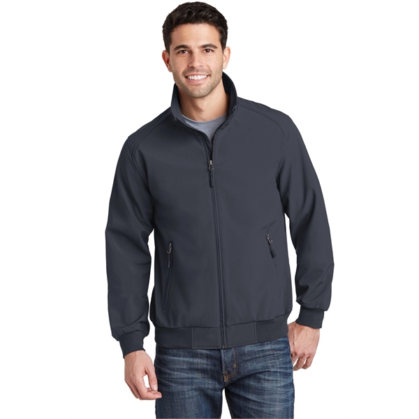 Port Authority Soft Shell Bomber Jacket. - Port Authority Soft Shell Bomber Jacket. - Image 3 of 15