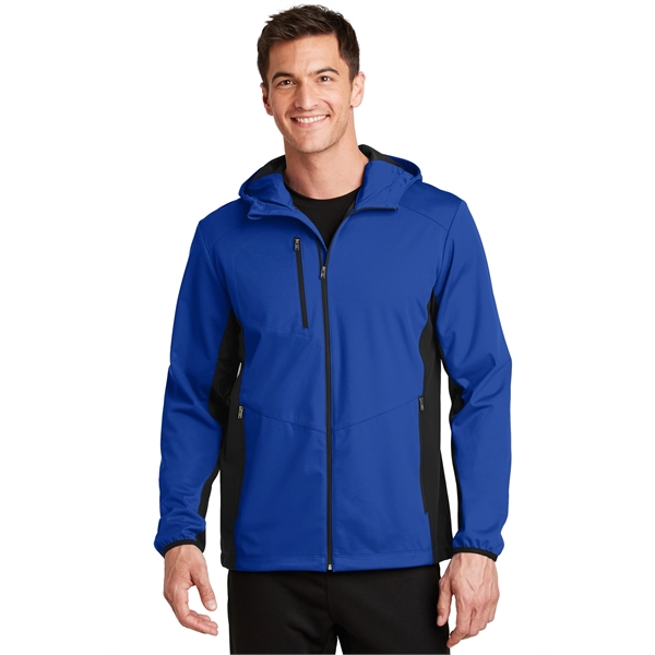 Port Authority Active Hooded Soft Shell Jacket. - Port Authority Active Hooded Soft Shell Jacket. - Image 6 of 20