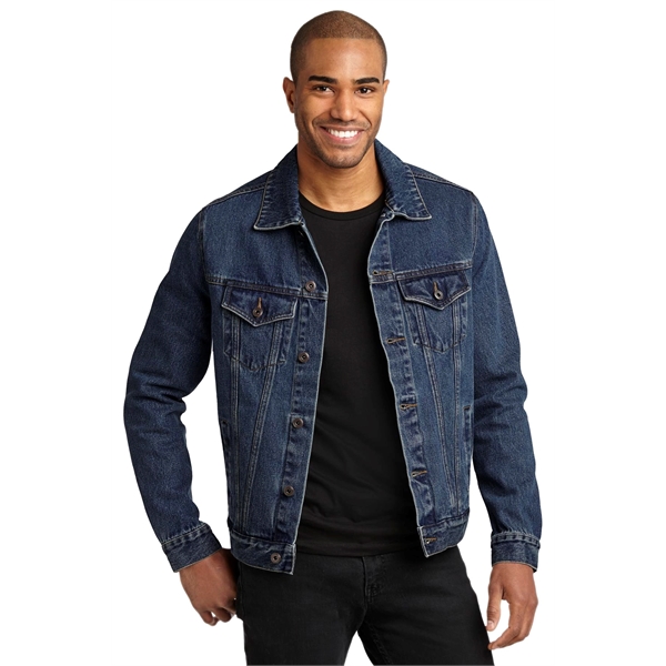 Port Authority Denim Jacket. - Port Authority Denim Jacket. - Image 0 of 5