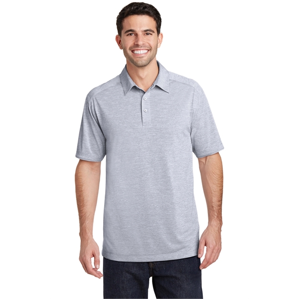 Port Authority Digi Heather Performance Polo. - Port Authority Digi Heather Performance Polo. - Image 11 of 20