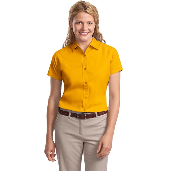 Port Authority Women's Short Sleeve Easy Care Shirt. - Port Authority Women's Short Sleeve Easy Care Shirt. - Image 22 of 150