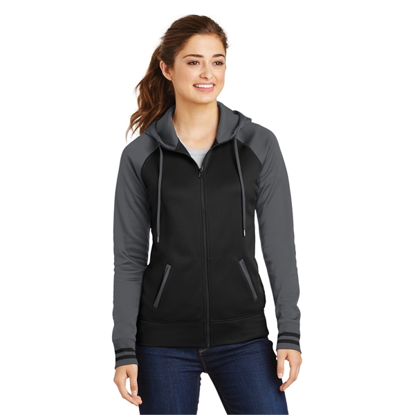 Sport-Tek Women's Sport-Wick Varsity Fleece Full-Zip Hood... - Sport-Tek Women's Sport-Wick Varsity Fleece Full-Zip Hood... - Image 0 of 25