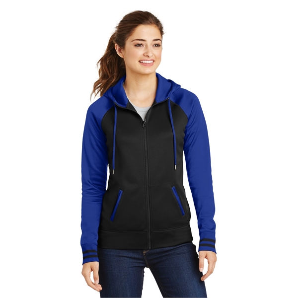 Sport-Tek Women's Sport-Wick Varsity Fleece Full-Zip Hood... - Sport-Tek Women's Sport-Wick Varsity Fleece Full-Zip Hood... - Image 6 of 25