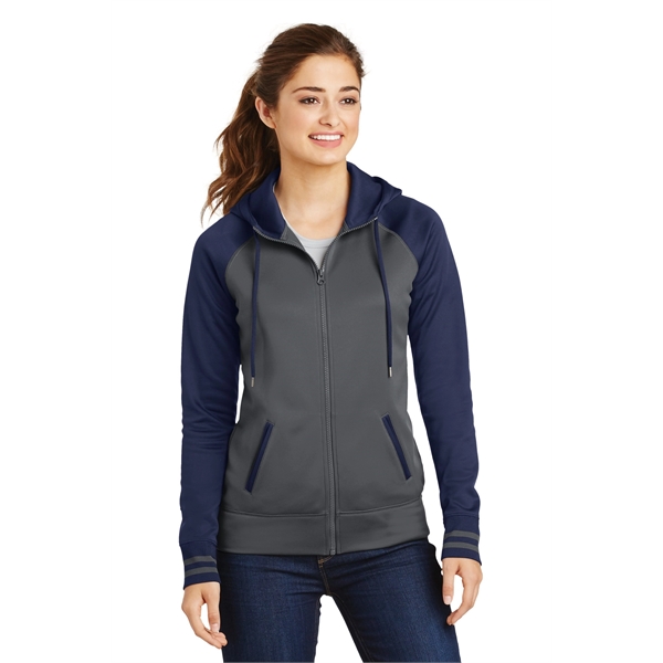 Sport-Tek Women's Sport-Wick Varsity Fleece Full-Zip Hood... - Sport-Tek Women's Sport-Wick Varsity Fleece Full-Zip Hood... - Image 17 of 25