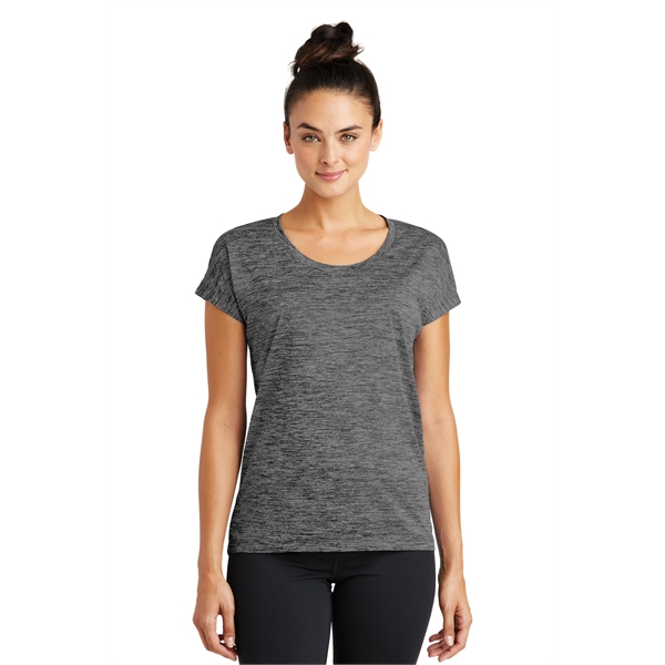 Sport-Tek Women's PosiCharge Electric Heather Sporty Tee. - Sport-Tek Women's PosiCharge Electric Heather Sporty Tee. - Image 19 of 52