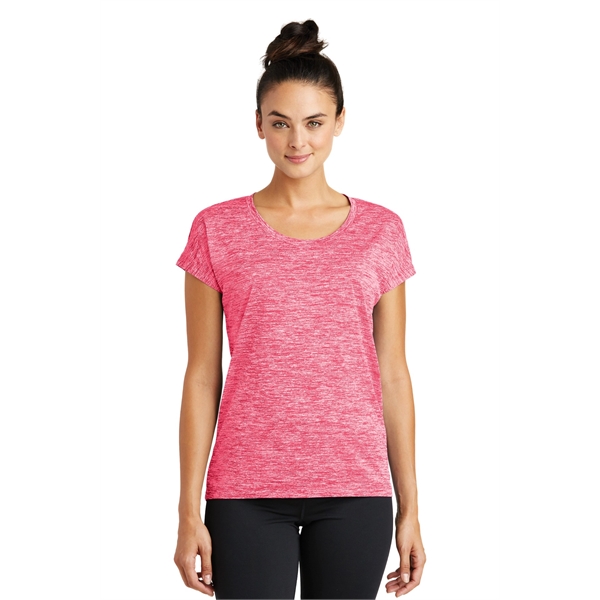 Sport-Tek Women's PosiCharge Electric Heather Sporty Tee. - Sport-Tek Women's PosiCharge Electric Heather Sporty Tee. - Image 35 of 52